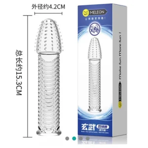 Funda Texturizada MELEON – Extensión de Placer (15 cm)