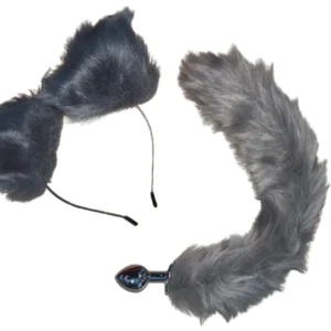 PLUG COLA ZORRO OREJAS ANGUS