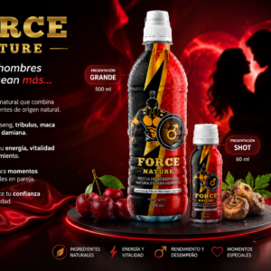 Force Nature – Bebida Energizante Natural para Hombre