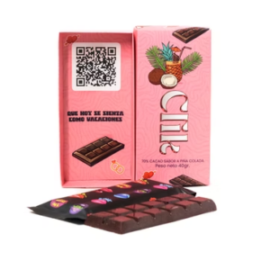 Chocolates Estimulantes - Sabor a Piña colada