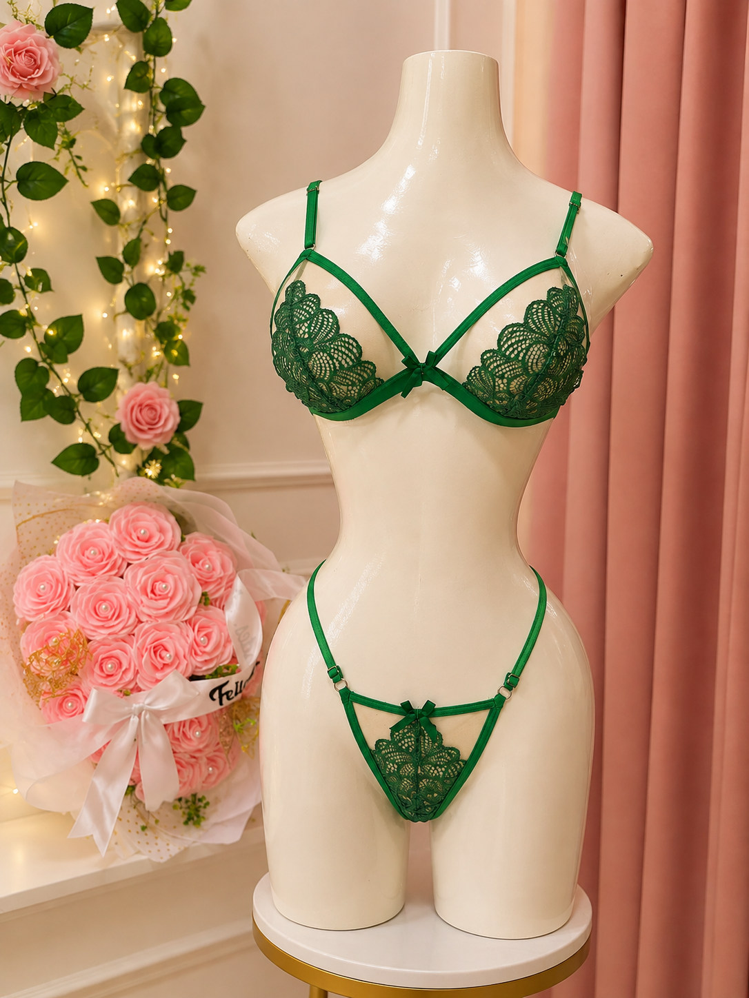 conjunto JAZZ- VERDE Esmeralda