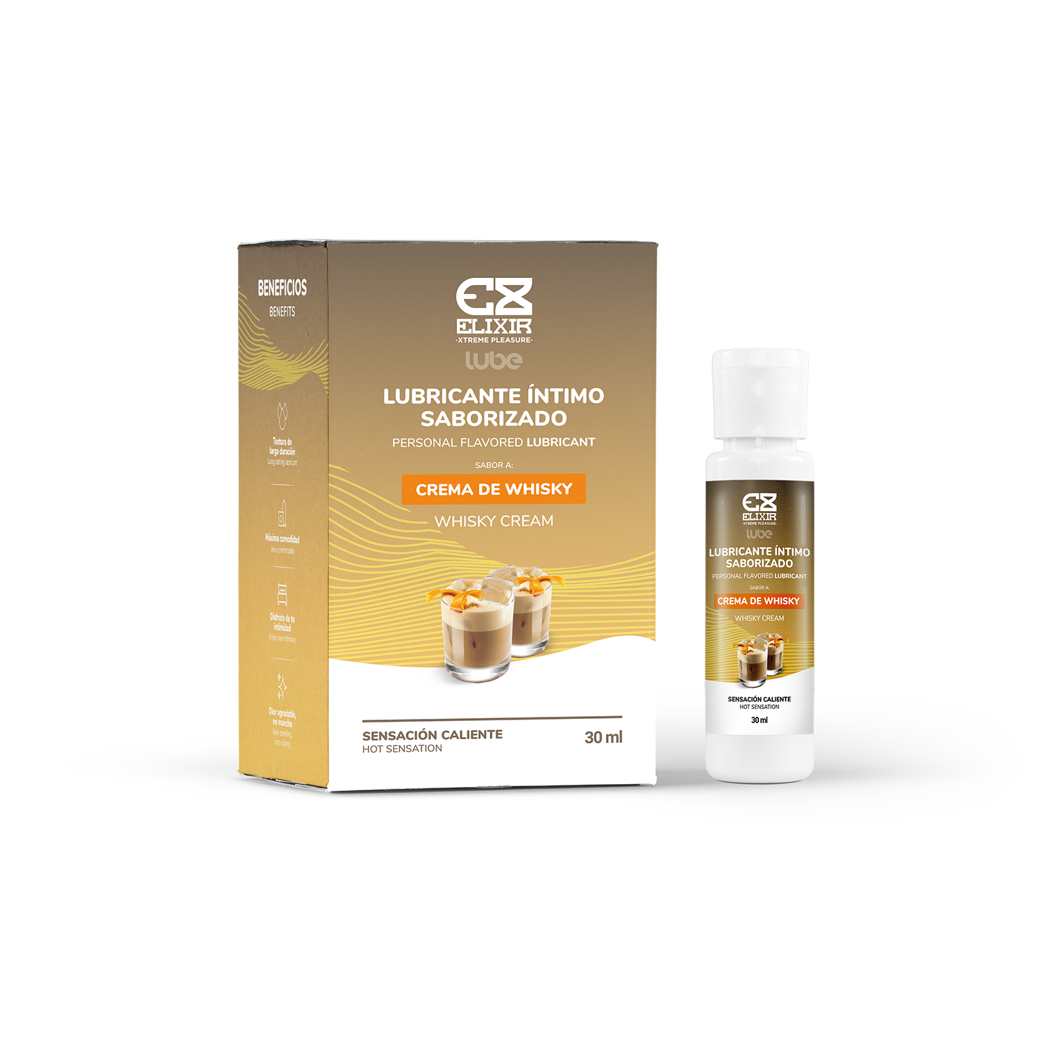 Lubricante Sabor Crema de Whisky 30ml