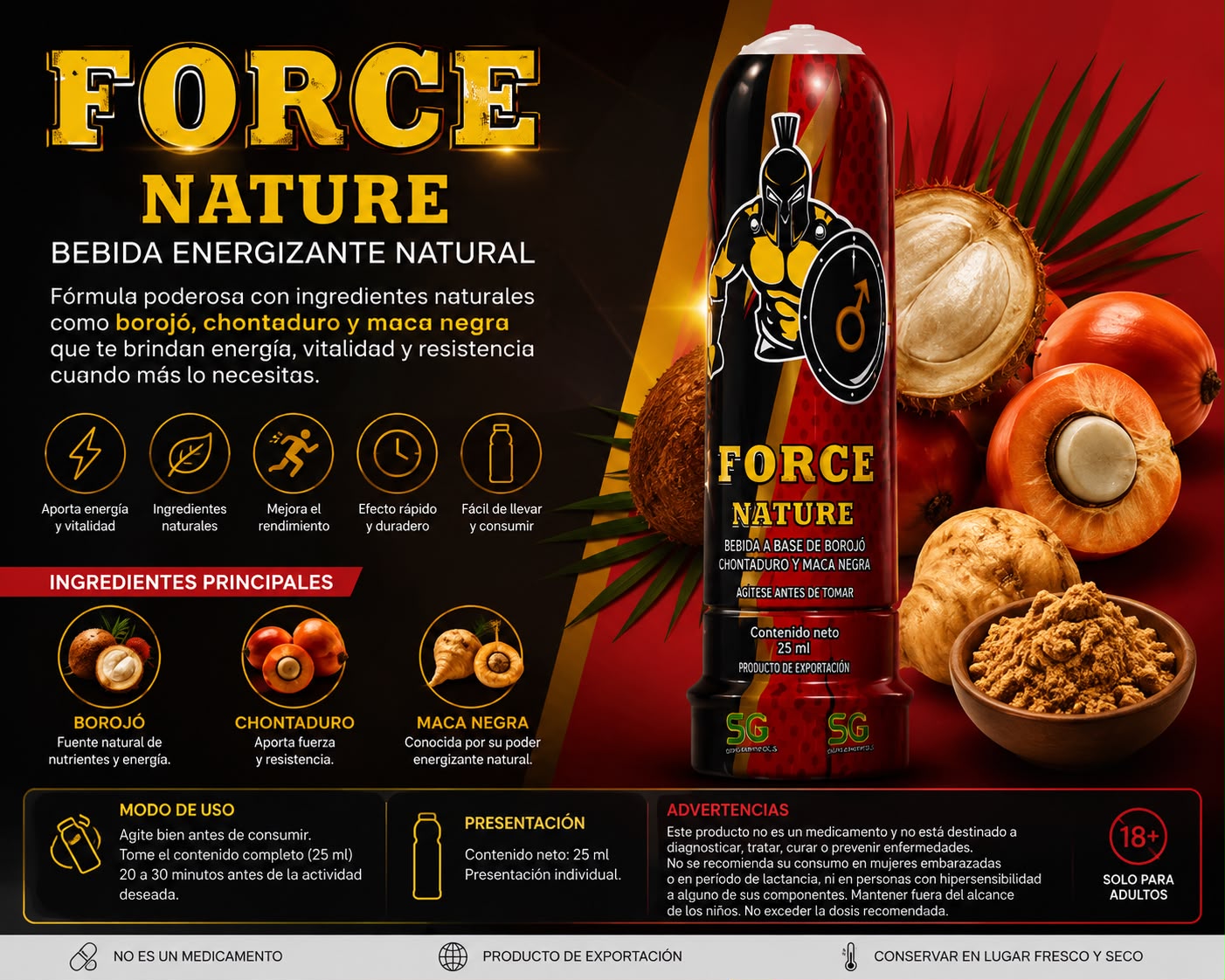 Force Nature- 25 ml