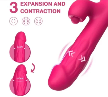 VIBRADOR CON EXPANSION CAZZU - Imagen 2