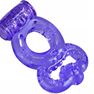 ANILLO VIBRADOR CON AMARRE DE TESTICULOS ALBAN