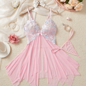 Vestido baby doll pinki-l